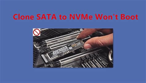 cloned nvme won t boot|cloned to m2 nvme boot.